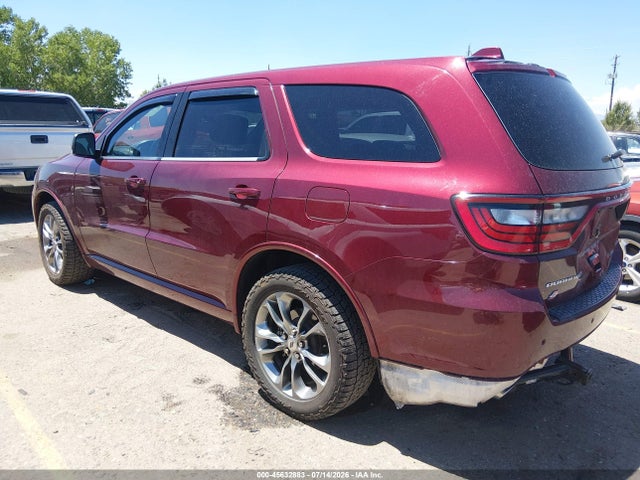 45632883 :رقم المزاد ، 1C4RDJDG7KC827309 vin ، 2019 Dodge Durango Gt Plus Awd مزاد بيع