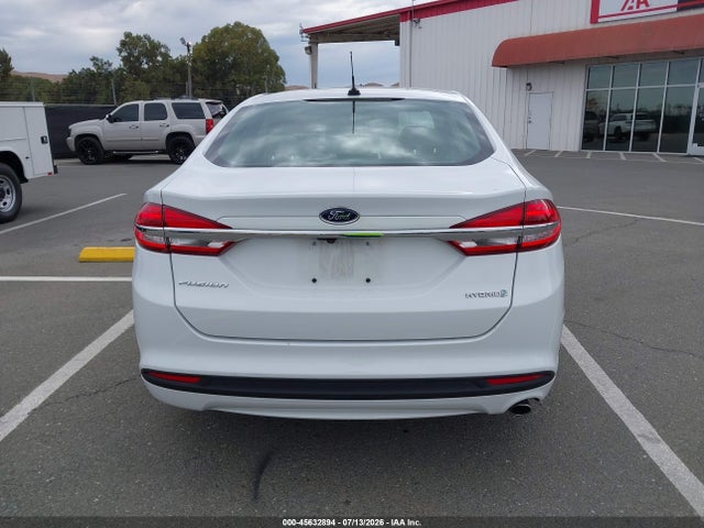 3FA6P0UUXJR243566 Ford Fusion Hybrid S