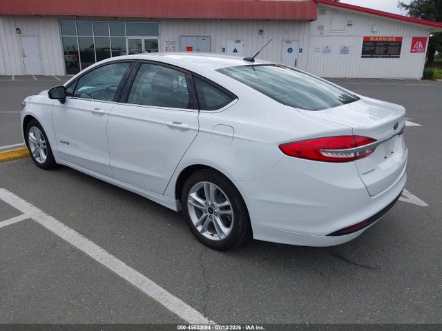 3FA6P0UUXJR243566 Ford Fusion Hybrid S