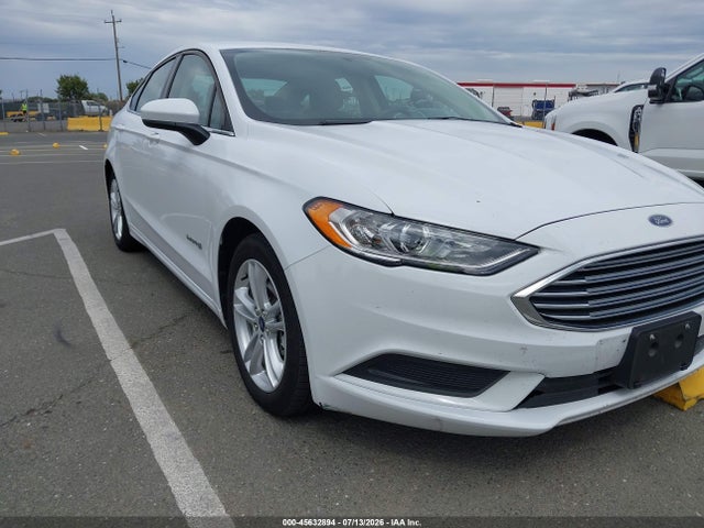 3FA6P0UUXJR243566 Ford Fusion Hybrid S