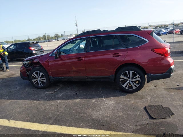 Продаж на аукціоні авто 2018 Subaru Outback 2.5i Limited, vin: 4S4BSANCXJ3344247, номер лоту: 45632910