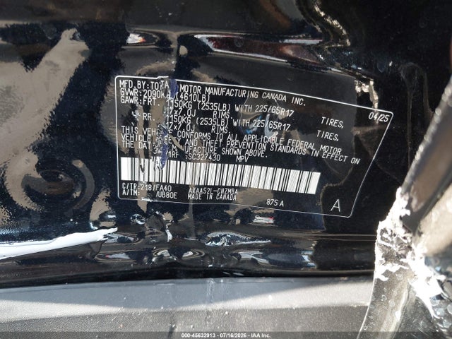 Toyota Rav4 Xle 2025 2T3W1RFV5SC327430 Image 9