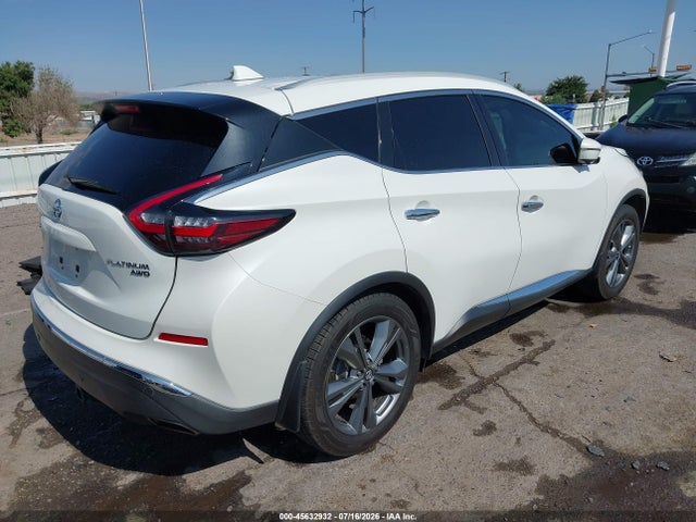 5N1AZ2MSXKN136333 Nissan Murano Platinum
