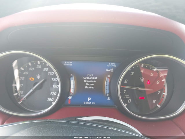 Продажа на аукционе авто 2018 Maserati Levante, vin: ZN661XUAXJX270265, номер лота: 45632996