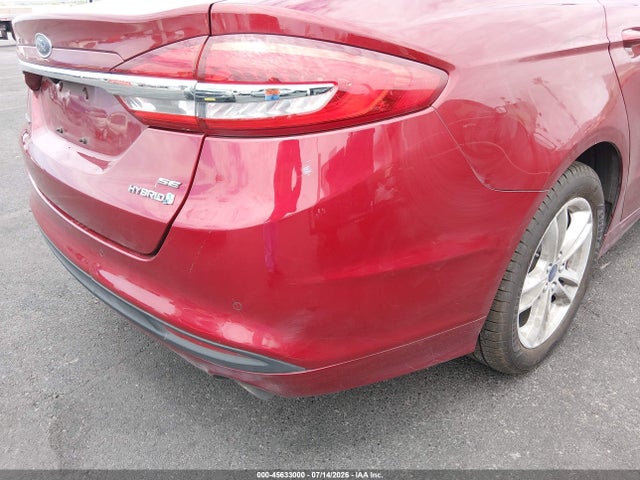 3FA6P0LUXJR158728 Ford Fusion Hybrid Se
