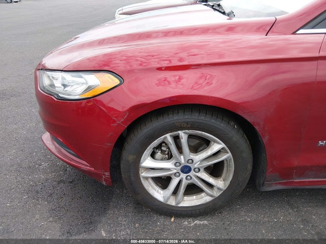 3FA6P0LUXJR158728 Ford Fusion Hybrid Se