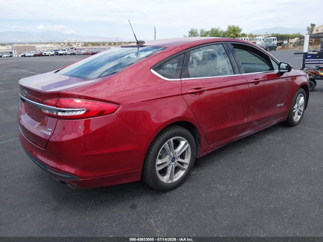 3FA6P0LUXJR158728 Ford Fusion Hybrid Se