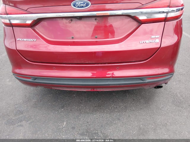 3FA6P0LUXJR158728 Ford Fusion Hybrid Se