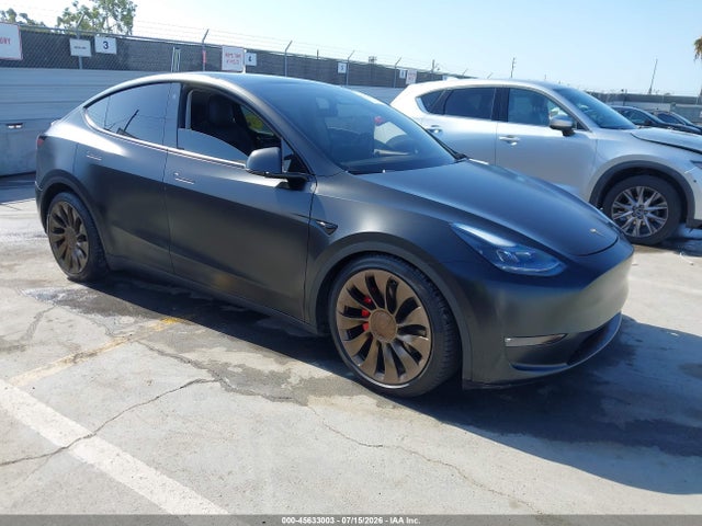 Продаж на аукціоні авто 2021 Tesla Model Y Performance Dual Motor All-wheel Drive, vin: 5YJYGDEF9MF220540, номер лоту: 45633003