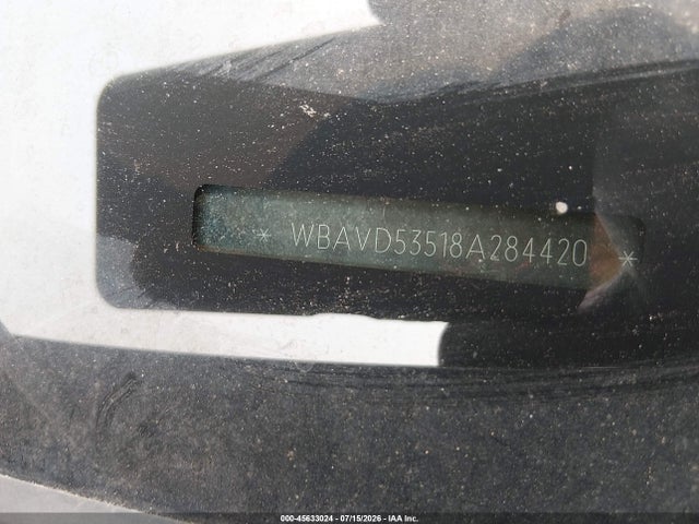 2008 Bmw 335xi მანქანა იყიდება აუქციონზე, vin: WBAVD53518A284420, აუქციონის ნომერი: 45633024