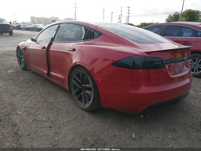 5YJSA1E67NF462623 Tesla Model S Plaid Tri Motor All-wheel Drive