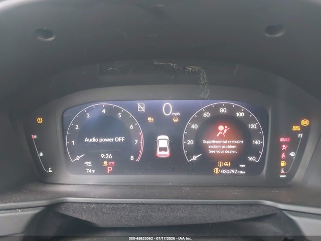 45633062 :رقم المزاد ، 1HGCY1F35PA055871 vin ، 2023 Honda Accord Ex مزاد بيع