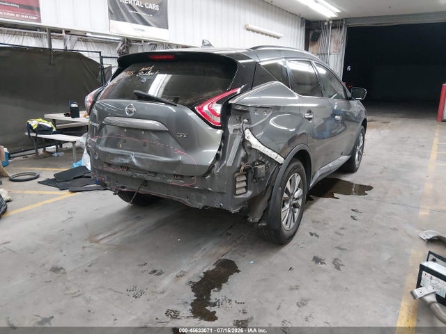 Nissan MURANO SV 2018 5N1AZ2MG2JN203047 Image 4
