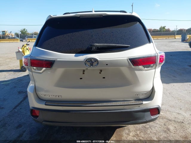 5TDYKRFH2GS184055 Toyota Highlander Limited Platinum V6