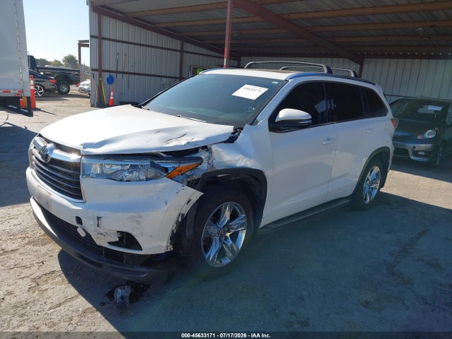 5TDYKRFH2GS184055 Toyota Highlander Limited Platinum V6