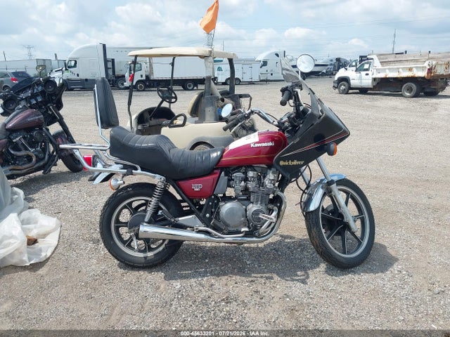 1980 Kawasaki Kz550 მანქანა იყიდება აუქციონზე, vin: KZ550C003955, აუქციონის ნომერი: 45633201