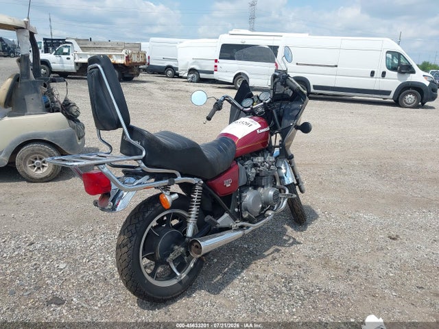 1980 Kawasaki Kz550 მანქანა იყიდება აუქციონზე, vin: KZ550C003955, აუქციონის ნომერი: 45633201