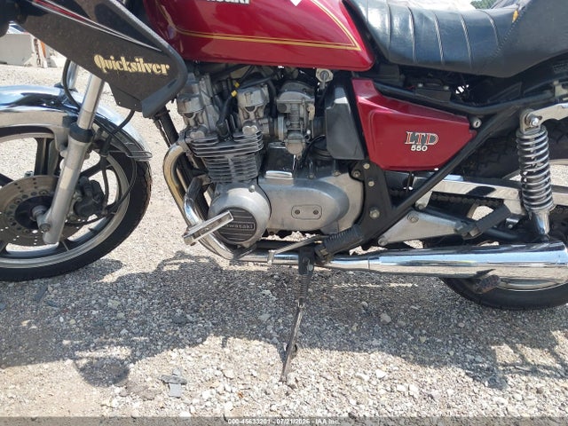 1980 Kawasaki Kz550 მანქანა იყიდება აუქციონზე, vin: KZ550C003955, აუქციონის ნომერი: 45633201