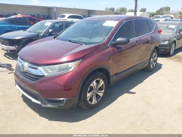 2018 Honda Cr-v Lx მანქანა იყიდება აუქციონზე, vin: 2HKRW5H31JH405600, აუქციონის ნომერი: 45633249