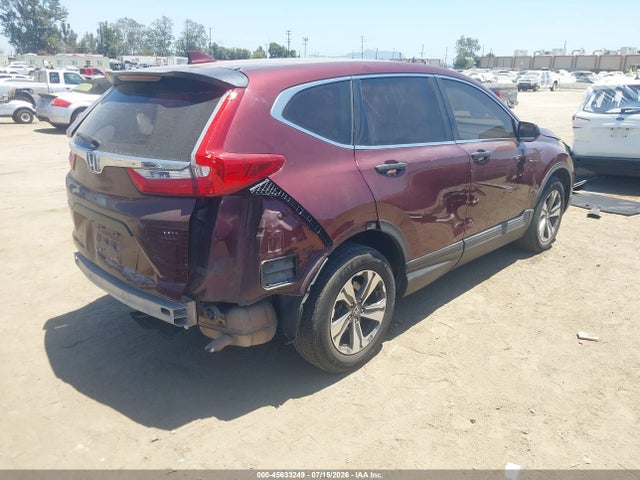 2018 Honda Cr-v Lx მანქანა იყიდება აუქციონზე, vin: 2HKRW5H31JH405600, აუქციონის ნომერი: 45633249