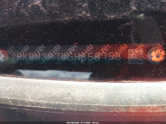 Honda Cr-v Ex-l 2016 2HKRM3H74GH558753 Image 9