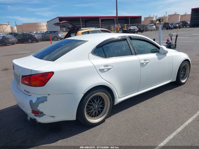 Aukcja sprzedaży 2006 Lexus Is 250, vin: JTHBK262962011579, numer aukcji: 45633378