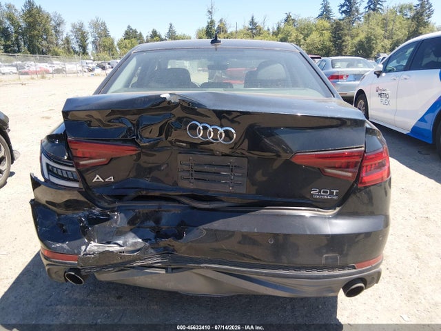 Aukcja sprzedaży 2018 Audi A4 2.0t Premium/2.0t Tech Premium, vin: WAUENAF41JA120776, numer aukcji: 45633410