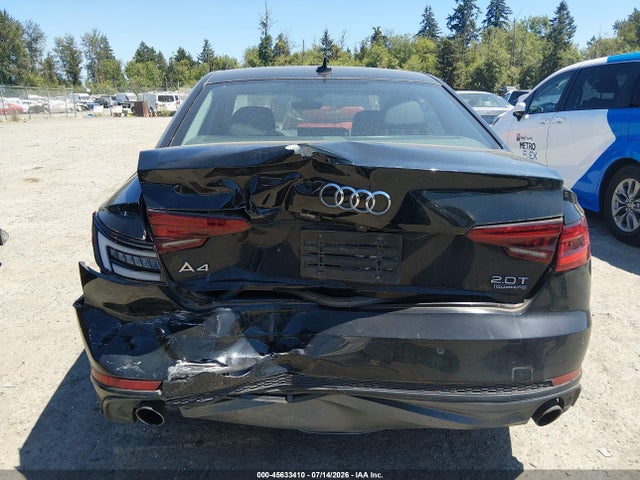 Aukcja sprzedaży 2018 Audi A4 2.0t Premium/2.0t Tech Premium, vin: WAUENAF41JA120776, numer aukcji: 45633410