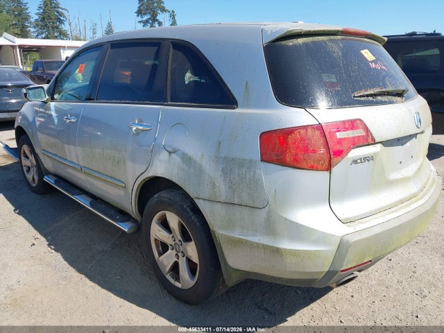 45633411 :رقم المزاد ، 2HNYD28879H514654 vin ، 2009 Acura Mdx Sport Package مزاد بيع