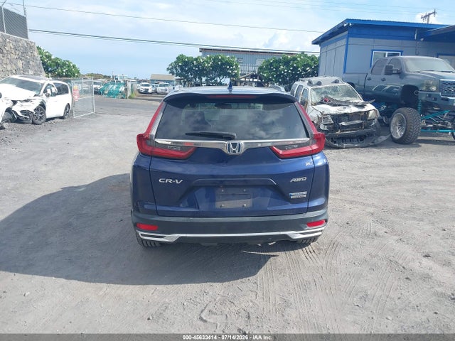 45633414 :رقم المزاد ، 7FART6H90ME026372 vin ، 2021 Honda Cr-v Hybrid Touring مزاد بيع