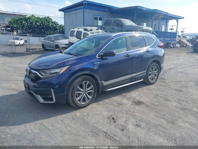 45633414 :رقم المزاد ، 7FART6H90ME026372 vin ، 2021 Honda Cr-v Hybrid Touring مزاد بيع