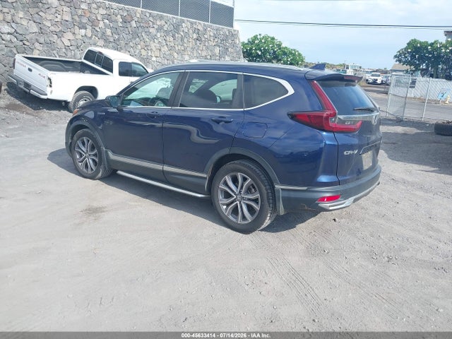 45633414 :رقم المزاد ، 7FART6H90ME026372 vin ، 2021 Honda Cr-v Hybrid Touring مزاد بيع