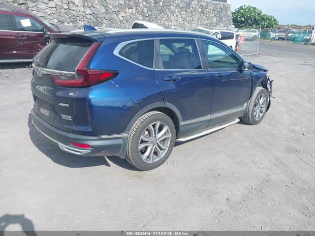 45633414 :رقم المزاد ، 7FART6H90ME026372 vin ، 2021 Honda Cr-v Hybrid Touring مزاد بيع
