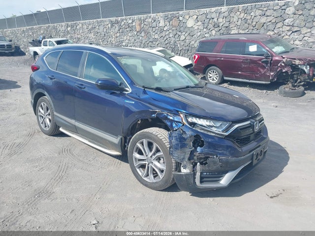 45633414 :رقم المزاد ، 7FART6H90ME026372 vin ، 2021 Honda Cr-v Hybrid Touring مزاد بيع