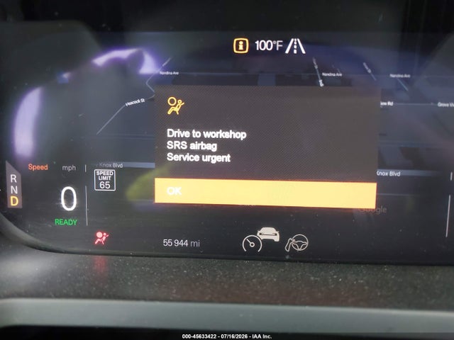 45633422 :رقم المزاد ، LPSED3KAXNL081279 vin ، 2022 Polestar 2 Long Range Dual Motor مزاد بيع