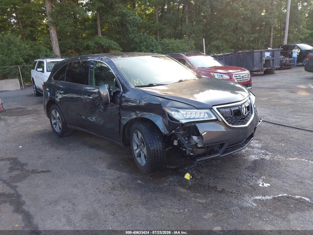 Продаж на аукціоні авто 2016 Acura Mdx Acurawatch Plus Package, vin: 5FRYD4H23GB058070, номер лоту: 45633424