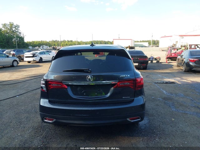 45633424 :رقم المزاد ، 5FRYD4H23GB058070 vin ، 2016 Acura Mdx Acurawatch Plus Package مزاد بيع