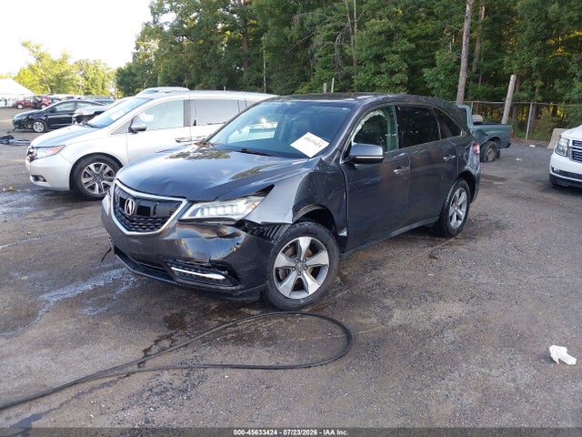 45633424 :رقم المزاد ، 5FRYD4H23GB058070 vin ، 2016 Acura Mdx Acurawatch Plus Package مزاد بيع