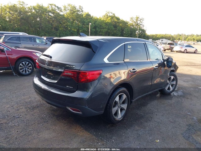 45633424 :رقم المزاد ، 5FRYD4H23GB058070 vin ، 2016 Acura Mdx Acurawatch Plus Package مزاد بيع