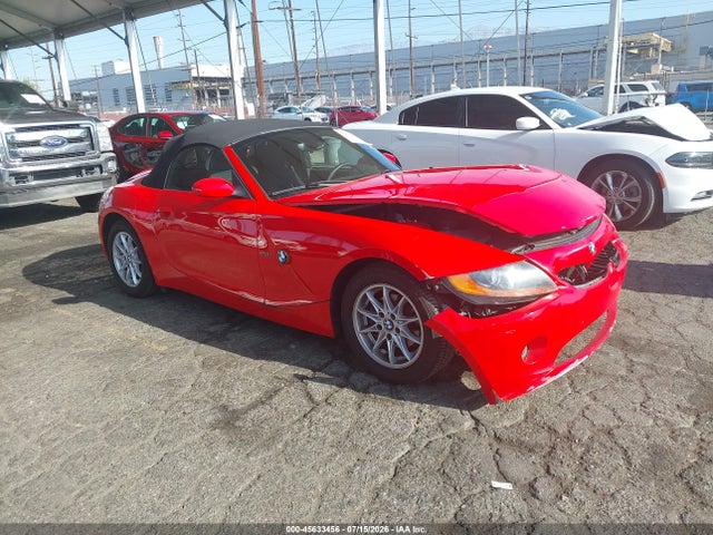 45633456 :رقم المزاد ، 4USBT33594LS50246 vin ، 2004 Bmw Z4 2.5i مزاد بيع