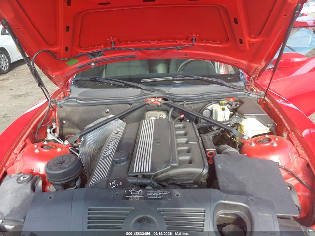 45633456 :رقم المزاد ، 4USBT33594LS50246 vin ، 2004 Bmw Z4 2.5i مزاد بيع