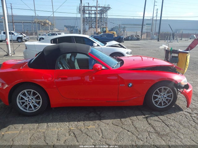 45633456 :رقم المزاد ، 4USBT33594LS50246 vin ، 2004 Bmw Z4 2.5i مزاد بيع