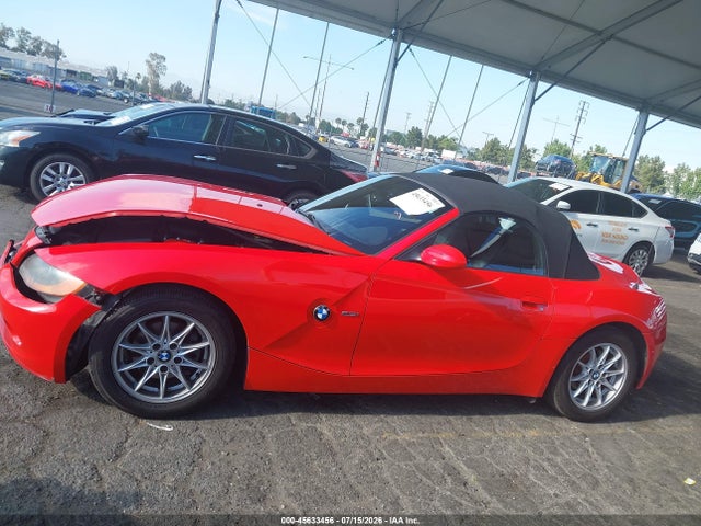 45633456 :رقم المزاد ، 4USBT33594LS50246 vin ، 2004 Bmw Z4 2.5i مزاد بيع