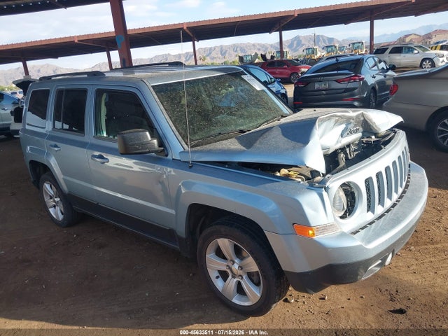 2013 Jeep Patriot Sport მანქანა იყიდება აუქციონზე, vin: 1C4NJRBB5DD263587, აუქციონის ნომერი: 45633511