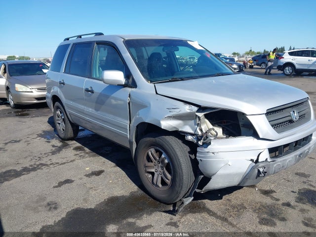 45633565 :رقم المزاد ، 2HKYF18734H520548 vin ، 2004 Honda Pilot Ex-l مزاد بيع