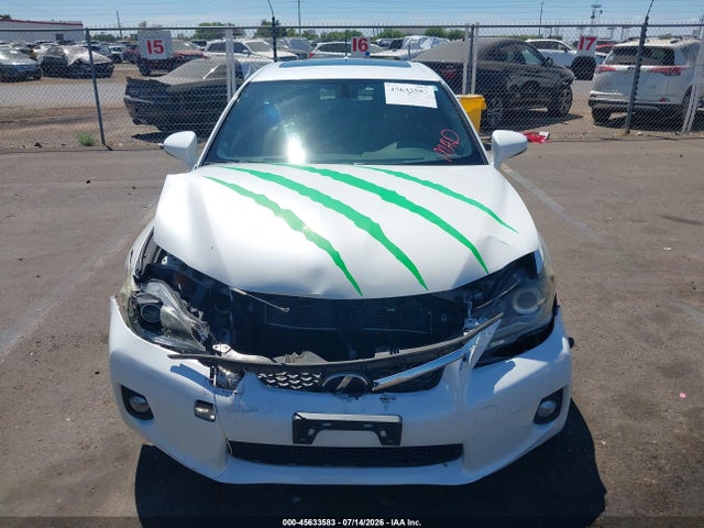 45633583 :رقم المزاد ، JTHKD5BH5C2092842 vin ، 2012 Lexus Ct 200h Premium مزاد بيع