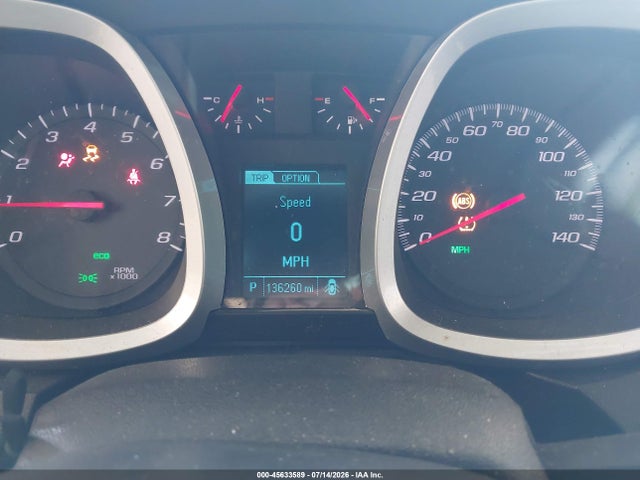 45633589 :رقم المزاد ، 2GNFLGEKXE6366929 vin ، 2014 Chevrolet Equinox Lt مزاد بيع