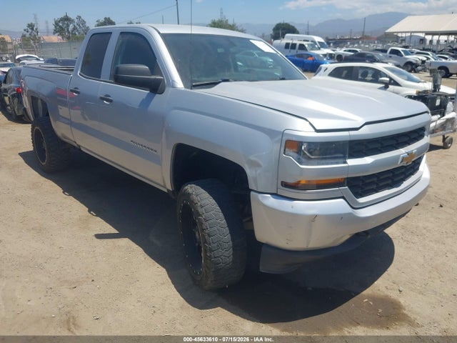 Auction sale of the 2018 Chevrolet Silverado 1500 Custom, vin: 1GCRCPEH1JZ238779, lot number: 45633610