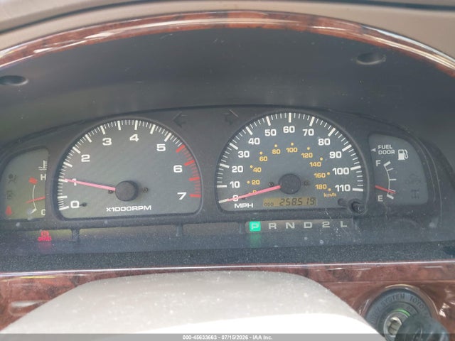 45633663 :رقم المزاد ، JT3GN87R8X0119769 vin ، 1999 Toyota 4runner Limited V6 مزاد بيع