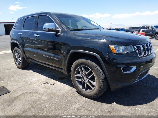 2018 Jeep Grand Cherokee Limited 4x4 მანქანა იყიდება აუქციონზე, vin: 1C4RJFBG4JC508781, აუქციონის ნომერი: 45633665